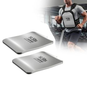Curved Weight Vest Plates, 14.5 LB Pairs, Premium Steel Tactical Weighted Plates for Vest, Ergonomic Design, for Strength Endurance Training, Running