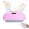 Full Body Vibration Platform Crazy Fitness Massage 10-Frequency Weight Loss & Fat Burner Shaking Machine For Unisex Pink