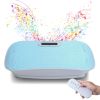 Full Body Vibration Platform Crazy Fitness Massage 10-Frequency Weight Loss & Fat Burner Shaking Machine For Unisex Blue