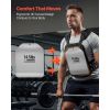 Curved Weight Vest Plates, 14.5 LB Pairs, Premium Steel Tactical Weighted Plates for Vest, Ergonomic Design, for Strength Endurance Training, Running