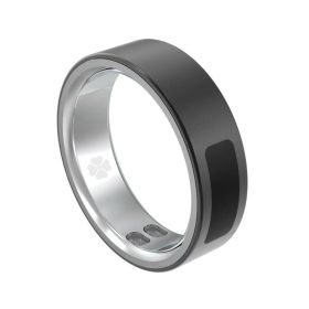 Smart Ring Health Tracker Fitness Ring Heart Rate Blood Oxygen Sleep Monitor Smart Ring For Men Women (Option: Black-13)