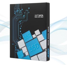 Plastic 2.5-inch 7mm Thick Screw Free SSD Solid State Drive Case (Option: Default)